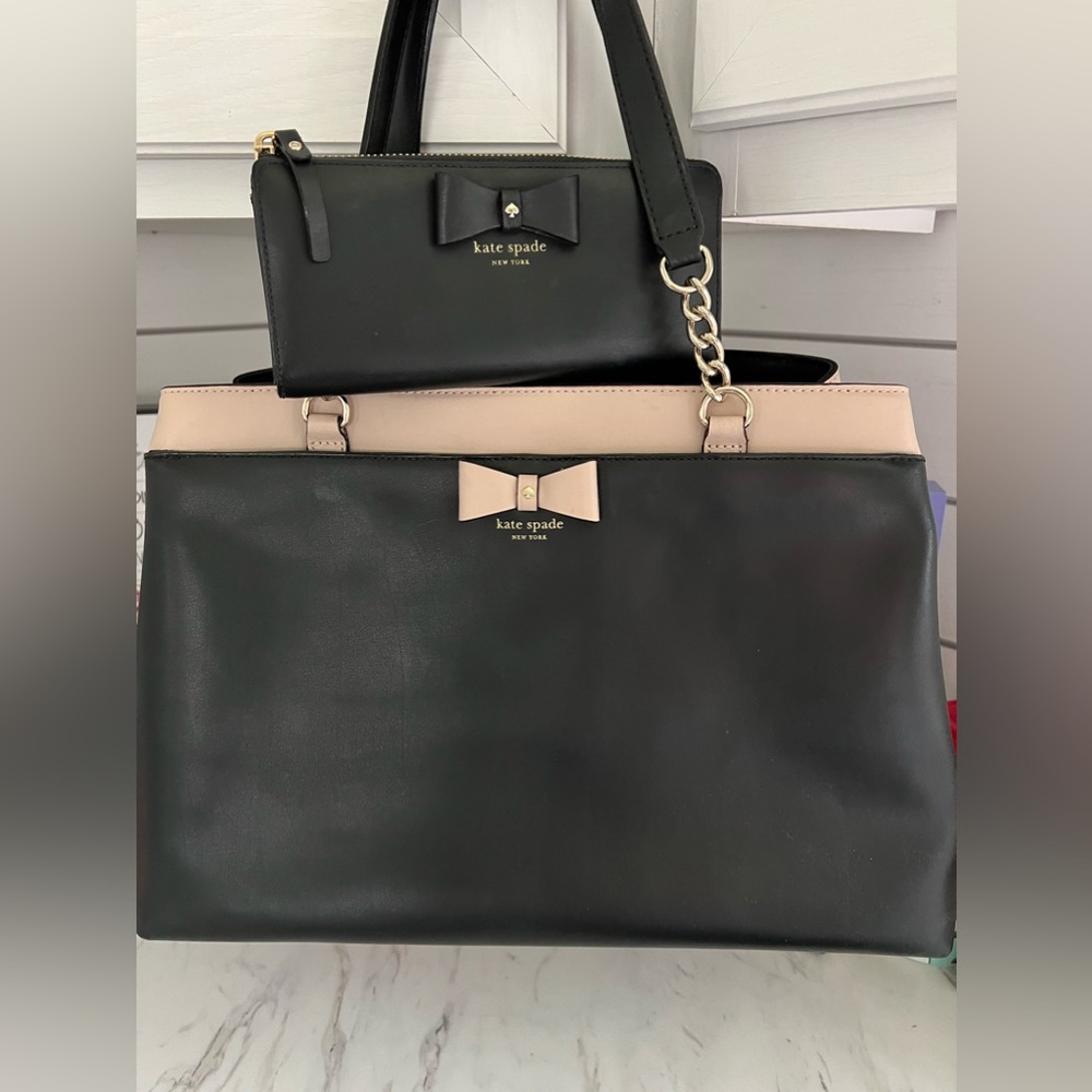 Kate Spade ♠️ Matching Purse & Wallet